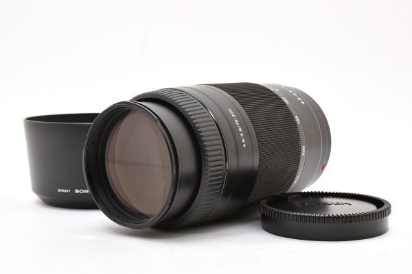 ★美品★ ソニー SONY 75-300mm F4.5-5.6 SAL75300 Aマウント B07 ★キャップ フード★ #3477 #7160 #B85