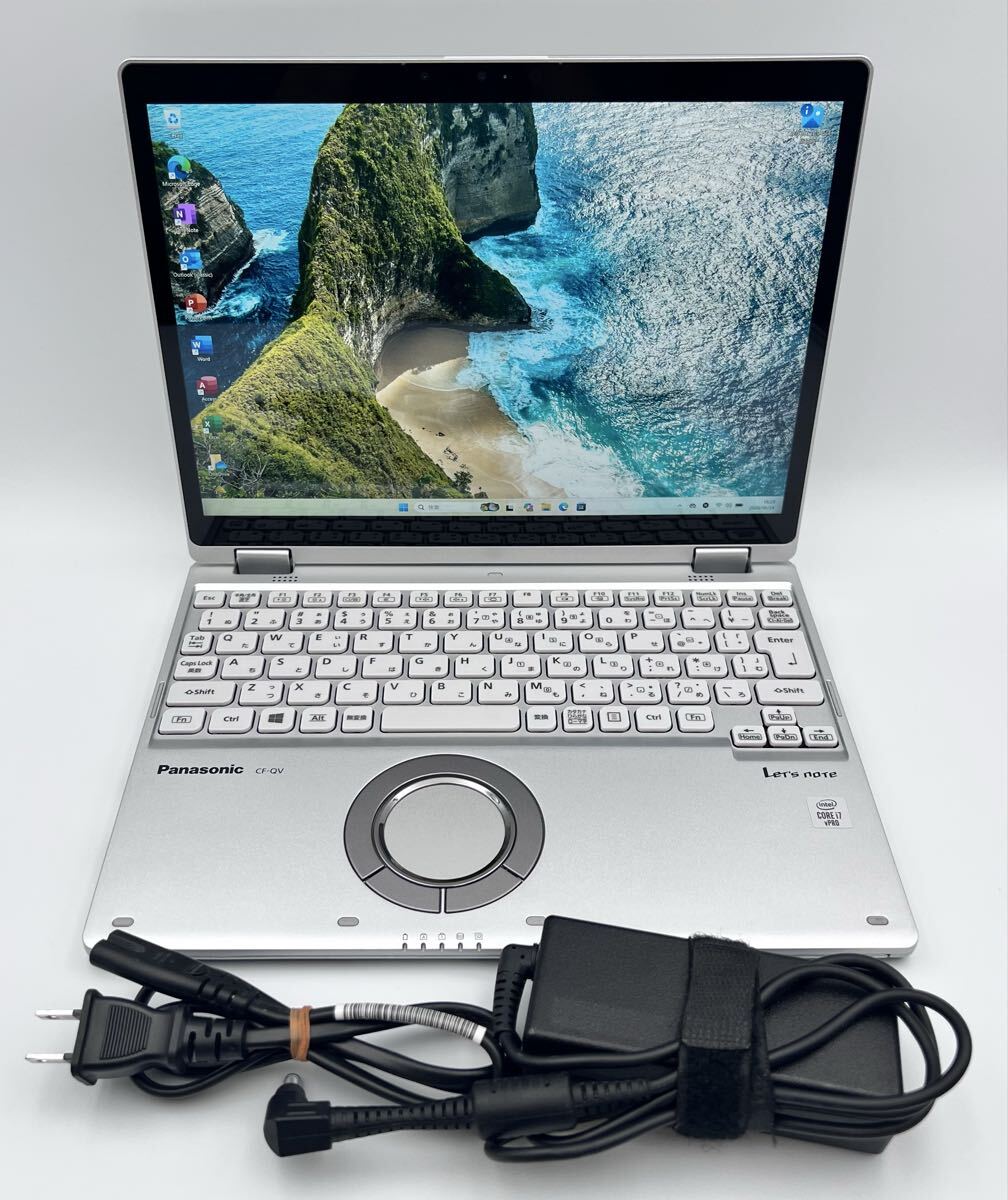 B351//Let's note CF-QV9 / Core i7 第10世代 / メモリ16GB / 512GB / Win 11 pro / Office 2024 付き