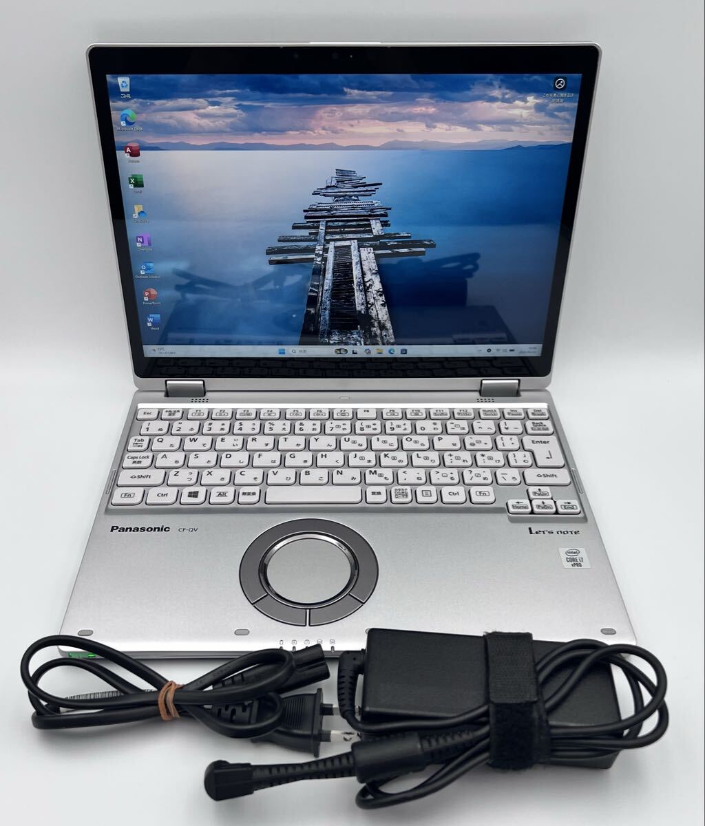 B342//バッテリー92％ Let's note CF-QV9 / Core i7 第10世代 / メモリ16GB / 512GB / Win 11 pro / Office 2024 付き