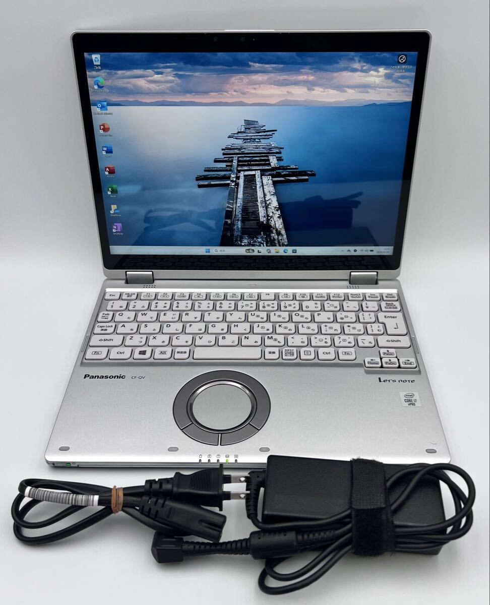 B343// Let's note CF-QV9 / Core i7 第10世代 / メモリ16GB / 512GB / Win 11 pro / Office 2024 付き
