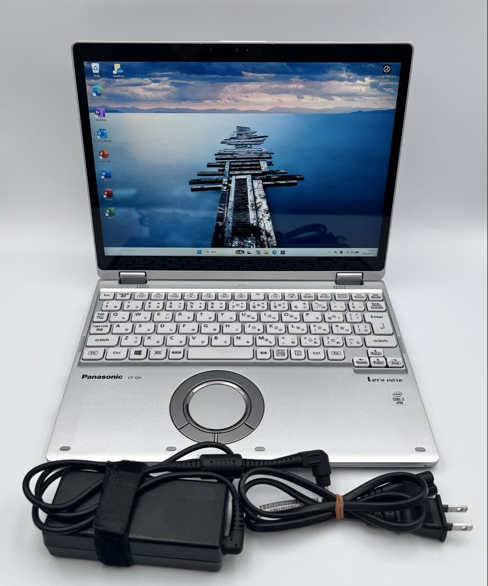 B347// Let's note CF-QV9 / Core i7 第10世代 / メモリ16GB / 512GB / Win 11 pro / Office 2024 付き