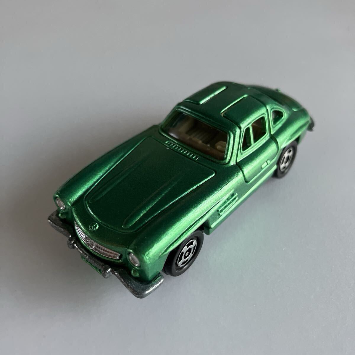 ■送料無料》特注トミカ No.F19【日本製】メルセデス ベンツ300SL メタリックグリーン☆中古箱なし ￥1円〜 《絶版》
