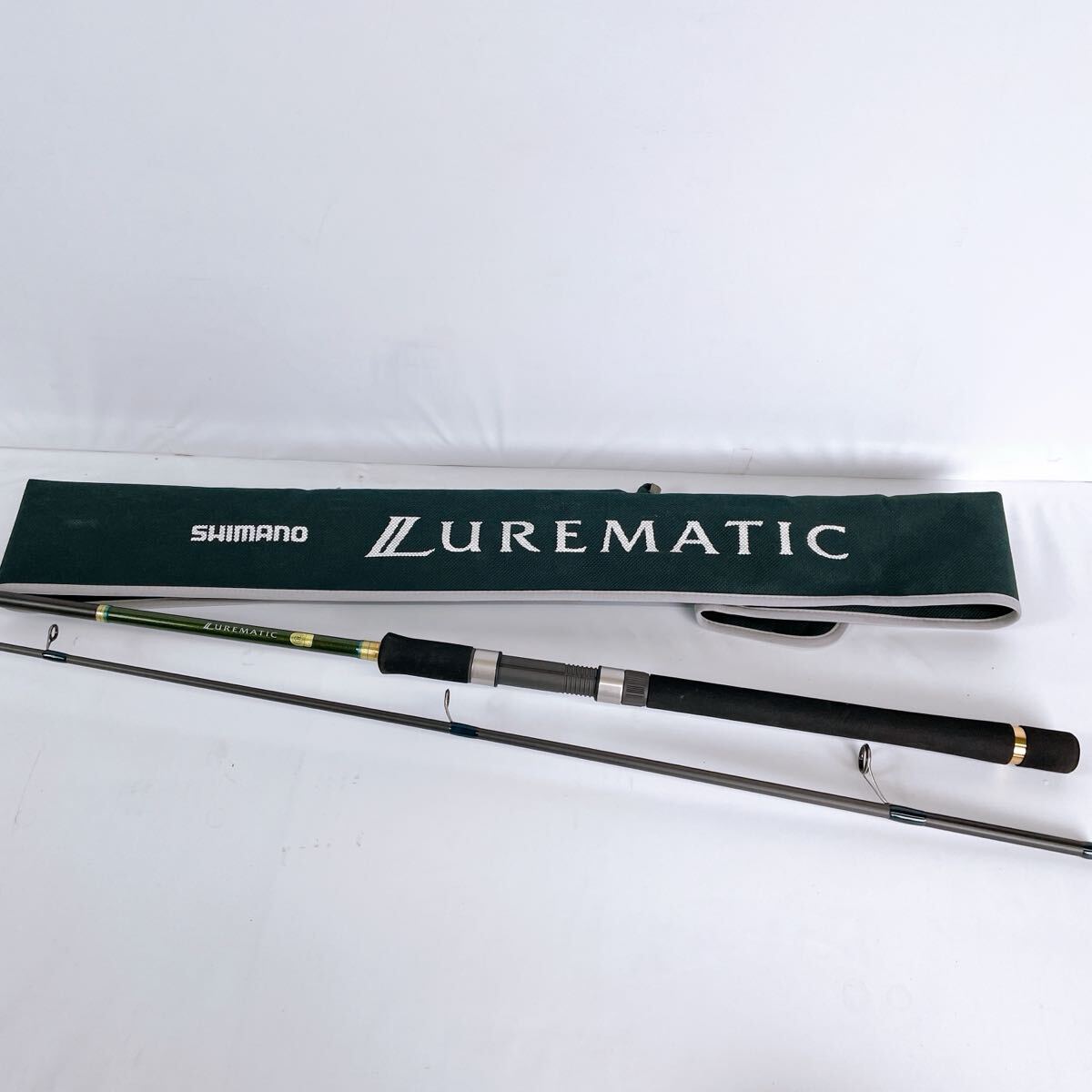 838(中古) シマノ ルアーマチック 釣り竿 ルアーロッド SHIMANO LUREMATIC 専用ケース付き フィッシング 現状品