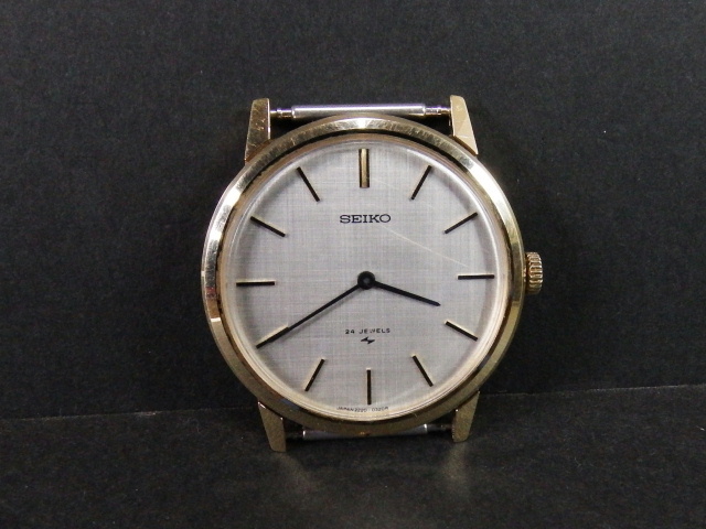 ■■SEIKO セイコー メンズ腕時計 シャリオ 2220-0180 手巻/24石 フェイスのみ■■