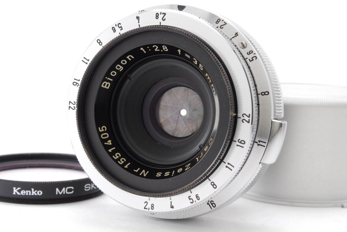 [AB-品] Carl Zeiss Biogon 35mm F2.8 旧Contax＊ビオゴン コンタックス＊11511