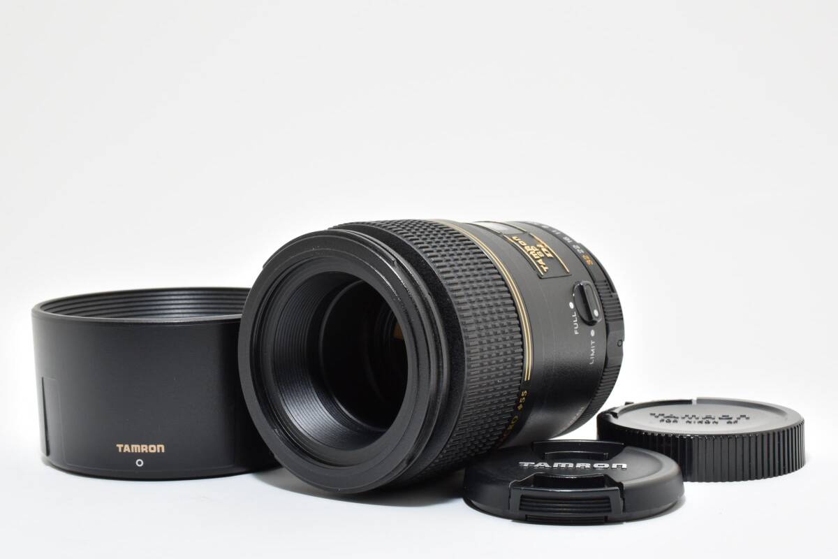 ★美品★ TAMRON SP Di AF 90mm F2.8 MACRO 272E Lens タムロン Nikon ニコン Fマウント 完動 キレイ ◆845