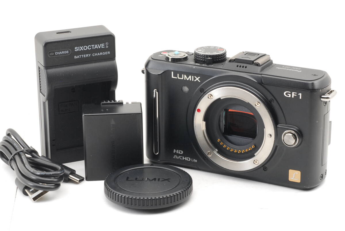 ★美品★ パナソニック Panasonic DMC-GF1 LUMIX Body ボディ キレイ 完動 ◆896