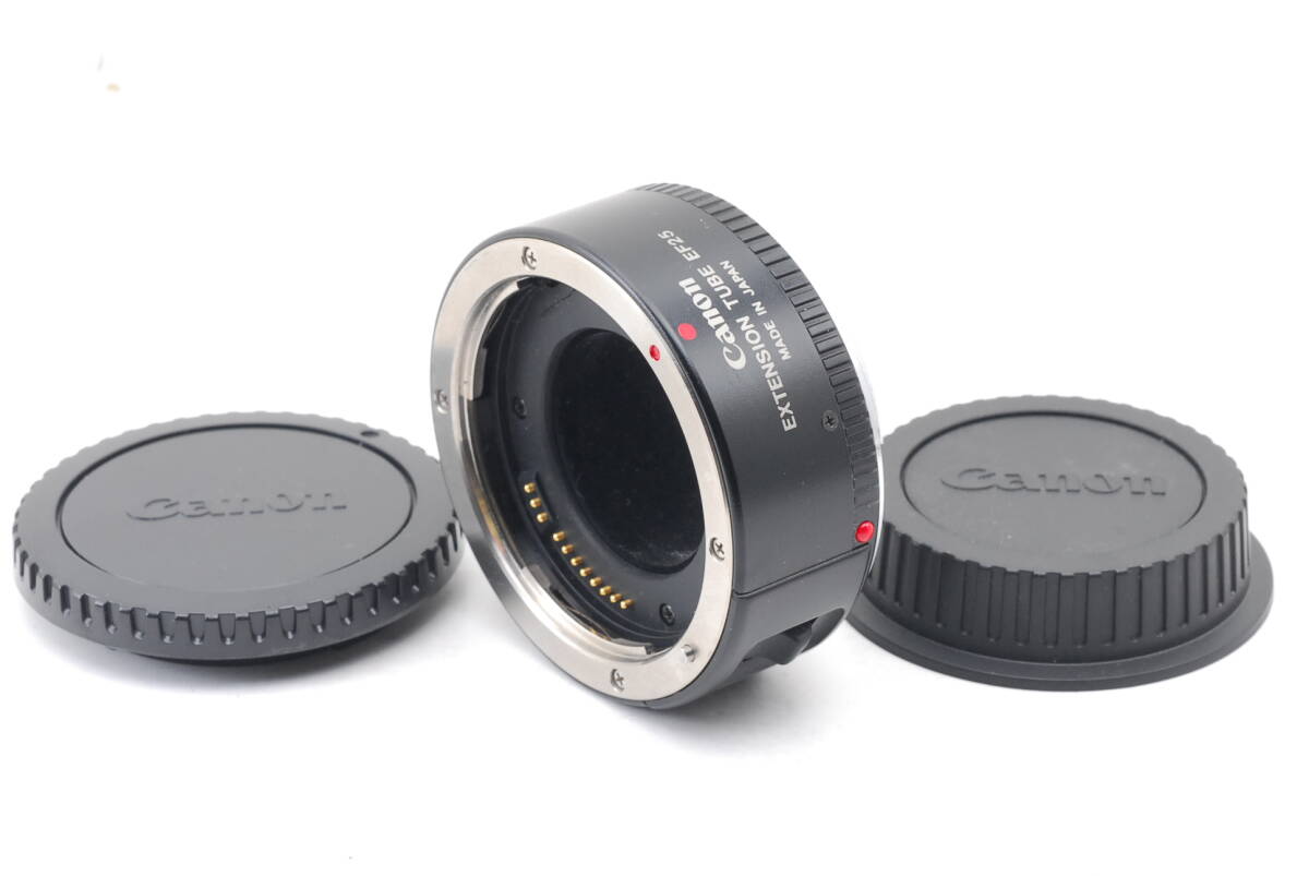 ★美品★ Canon Extension Tube EF25 キャノン エクステンションチューブ 接写 リング キレイ 完動 ◆914