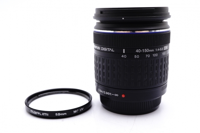 ★美品★ OLYMPUS ZUIKO DIGITAL 40-150mm F4-5.6 ED オリンパス レンズ 完動 キレイ ◆797