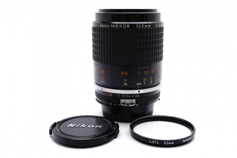★美品★ Nikon Ai-S Micro NIKKOR 105mm F2.8 Lens ニコン レンズ 完動 キレイ ◆798