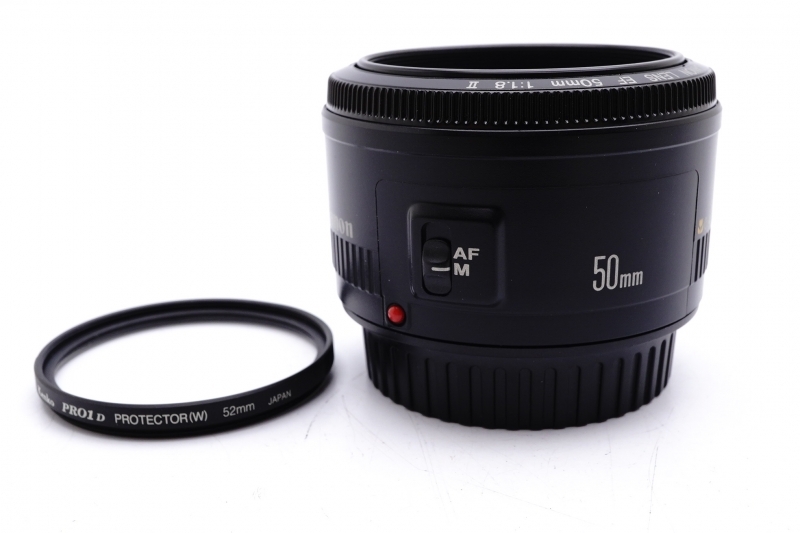 ★美品★ Canon EF 50mm F1.8 ? Lens キヤノン レンズ 完動 キレイ ◆818
