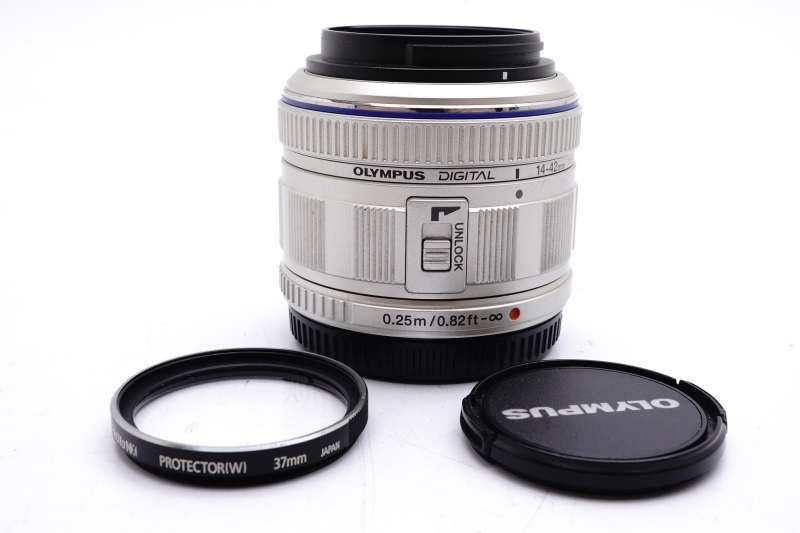 ★美品★ Olympus M.ZUIKO DIGITAL 14-42mm F3.5-5.6 Ⅱ MSC MICRO Lens オリンパス レンズ 完動 キレイ ◆837