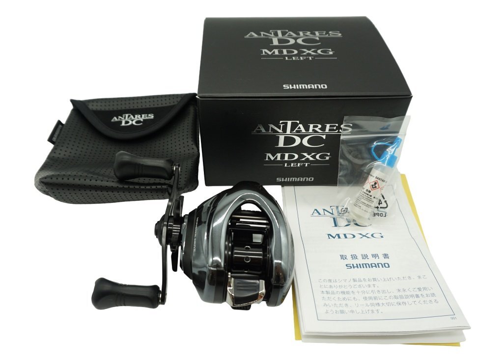 ●シマノ 18 アンタレス DC MD XG 左 03875 ベイトリール SHIMANO ANTARES 左利き 中古品 f_z