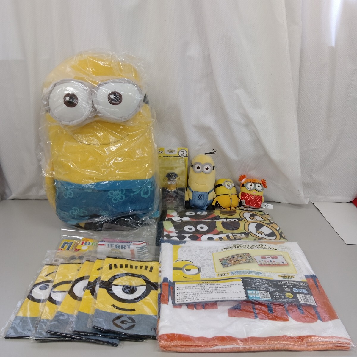 ミニオンズ グッズ まとめ売り ぬいぐるみ フィギュア タオル 他 未使用品あり