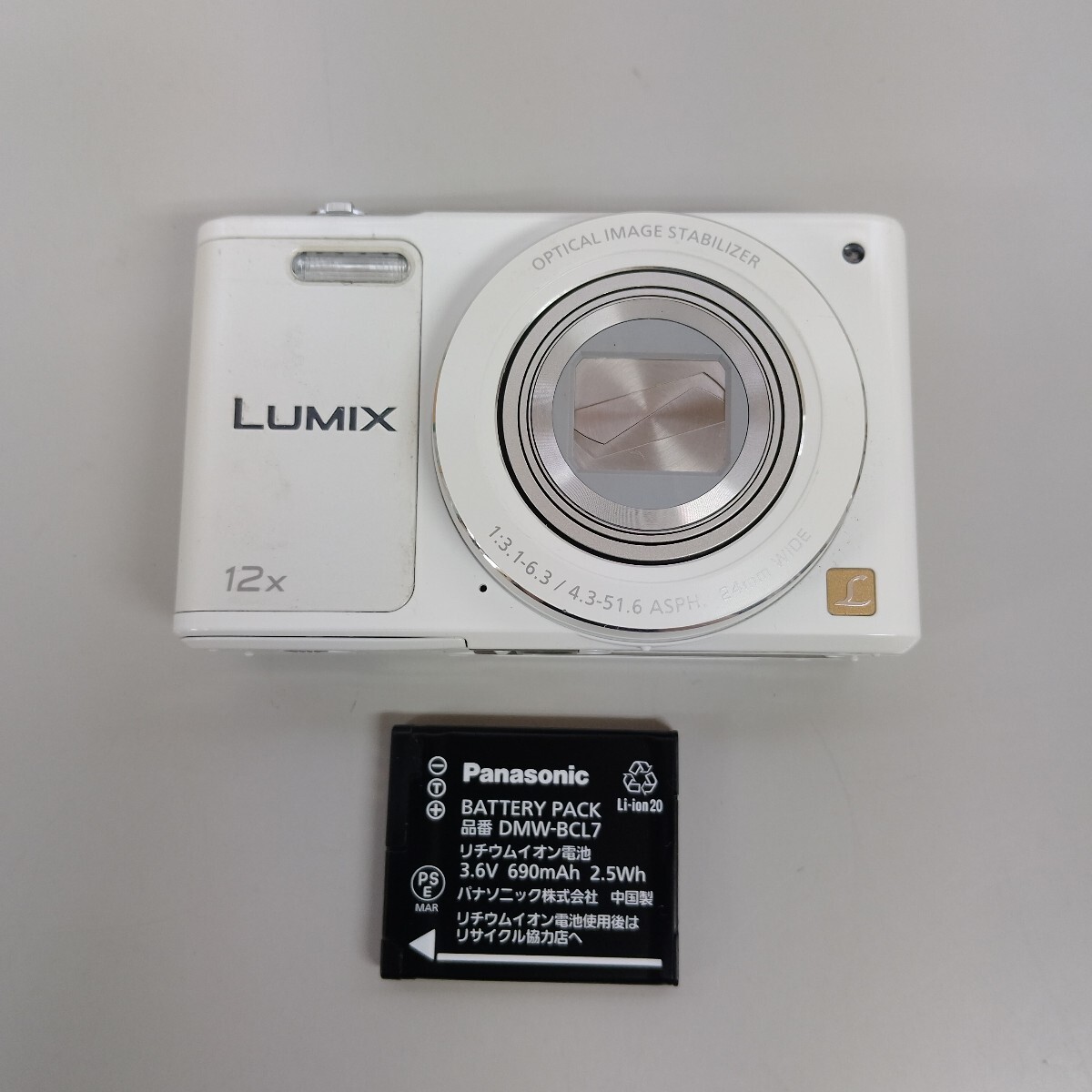 Panasonic LUMIX DMC-SZ10 パナソニック コンパクトデジタルカメラ ルミックス ジャンク品