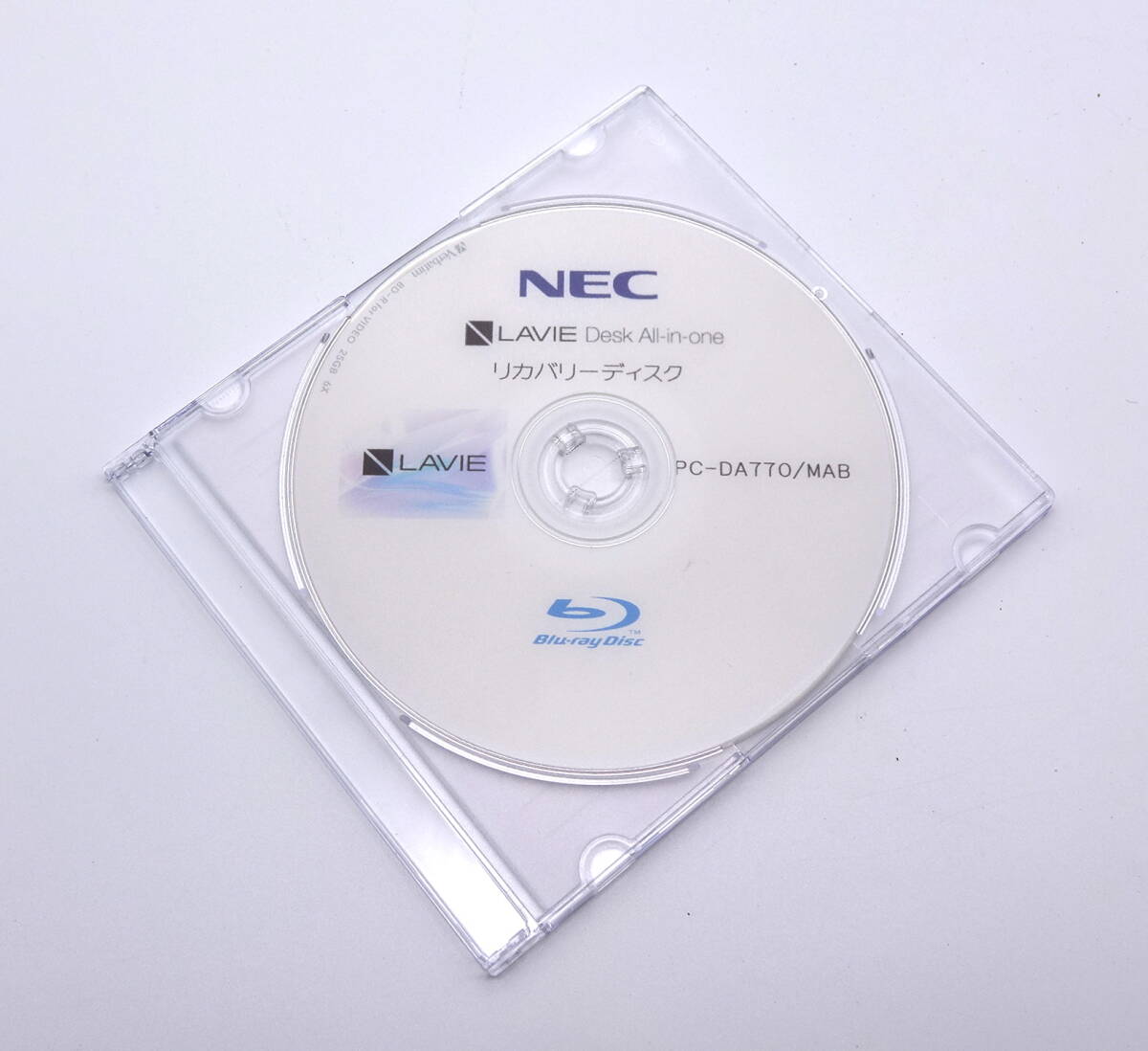 NEC LAVIE 再セットアップディスク Desk All-in-one DA770/MAB リカバリメディア （再セットアップディスク　PC-DA770 MAB） au