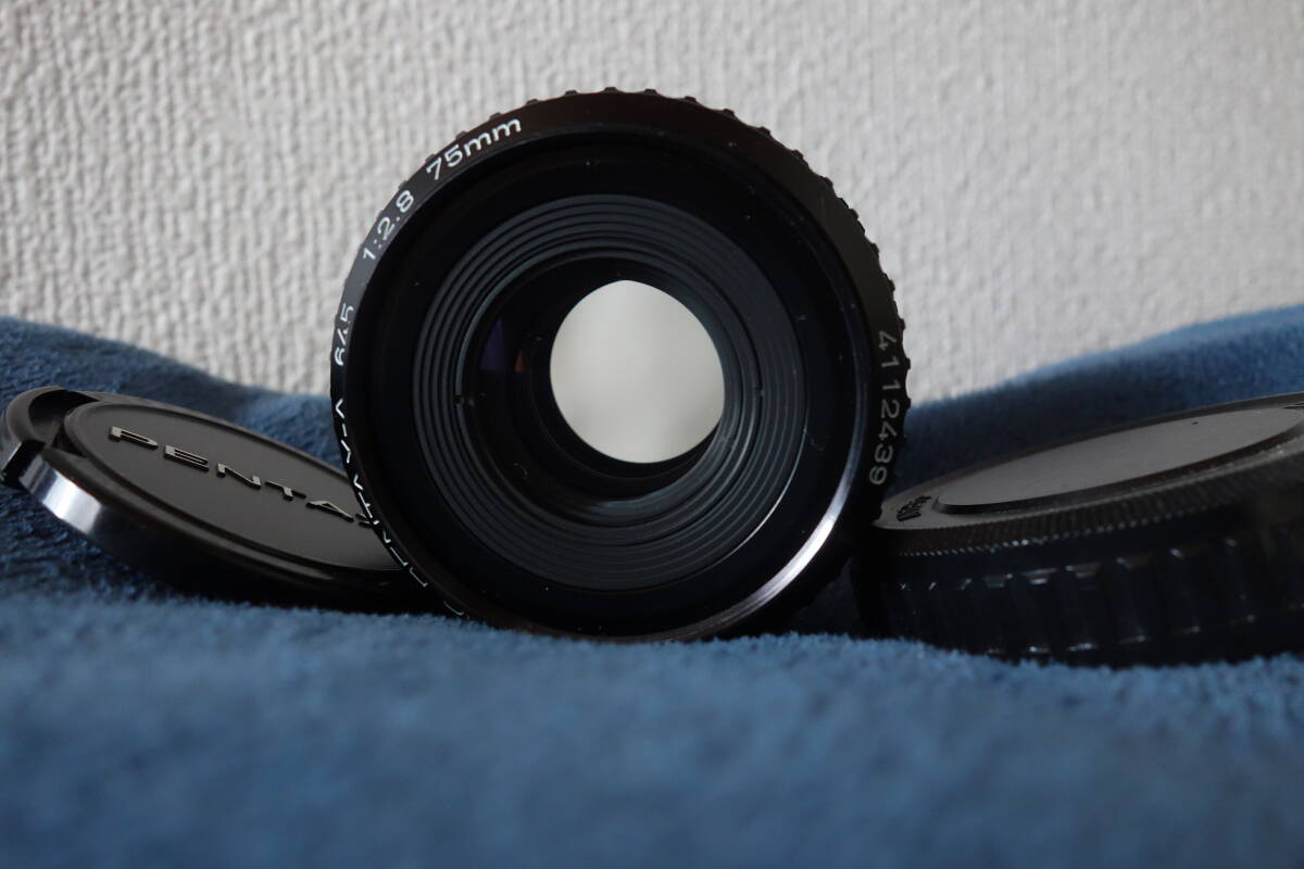 Pentax 75ｍｍ f2.8 645用レンズ　マニュアルフォーカス