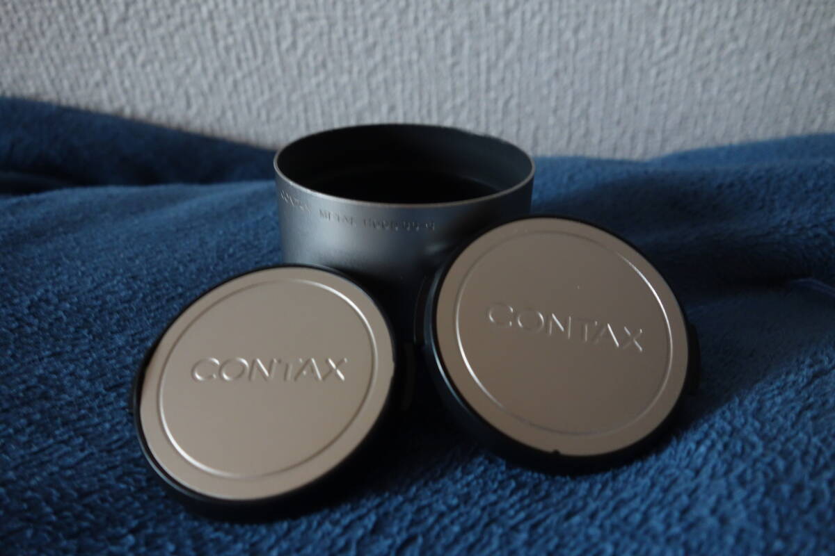 Contax GG-3　レンズフード　と　キャップ2個
