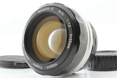 Nikon　Nippon　Kogaku　55mmｆ1.2　大口径のレンズです