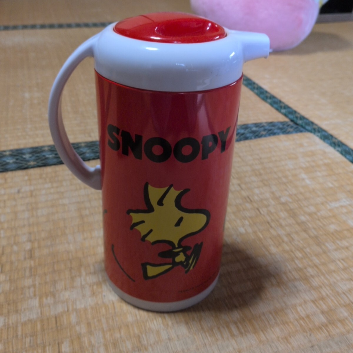 昭和レトロ スヌーピー 魔法瓶 ポット一リットル