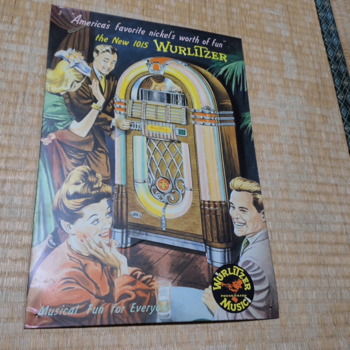 ジュークボックス看板