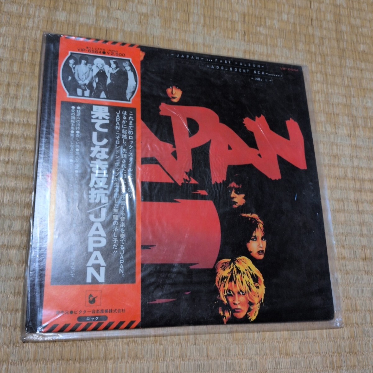 JAPAN 果てしなき反抗 LP