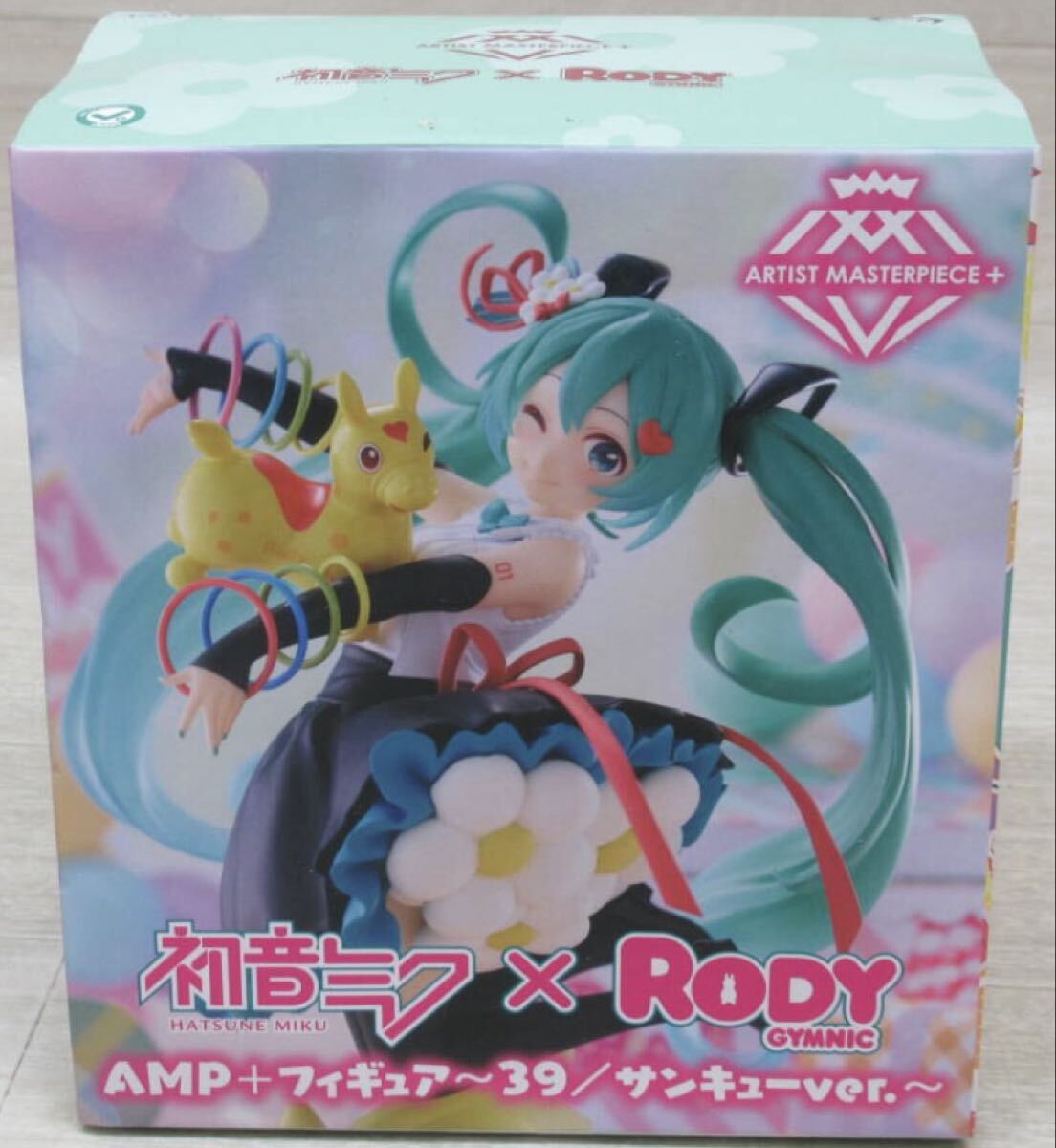 未開封 初音ミク×Rody　AMP＋ フィギュア～39／サンキューver.～