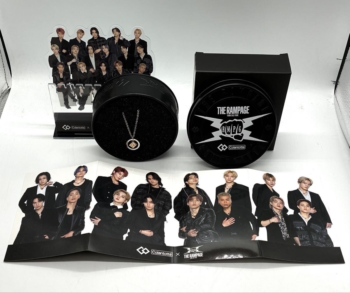 THE RAMPAGEランページ×Colantotteコラントッテ ネックレス アクスタセット 中古品