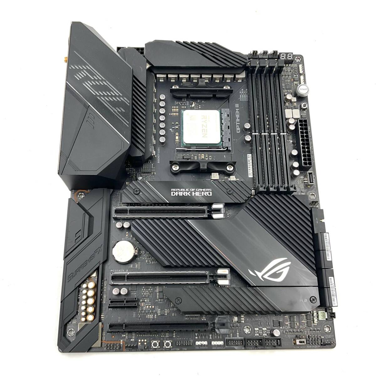 【全額返金保証】【最速発送】ASUSAMD / ASUS CPUとマザーボードのセット Ryzen 9 5950X / 90MB1760-M0JAY0 ROG Crosshair VIII Dark Hero