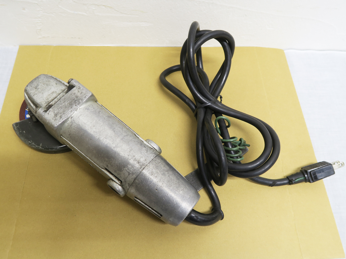 680 日立 100mm 電気ディスクグラインダー PDA-100B サンダー 研削・研磨 電動工具