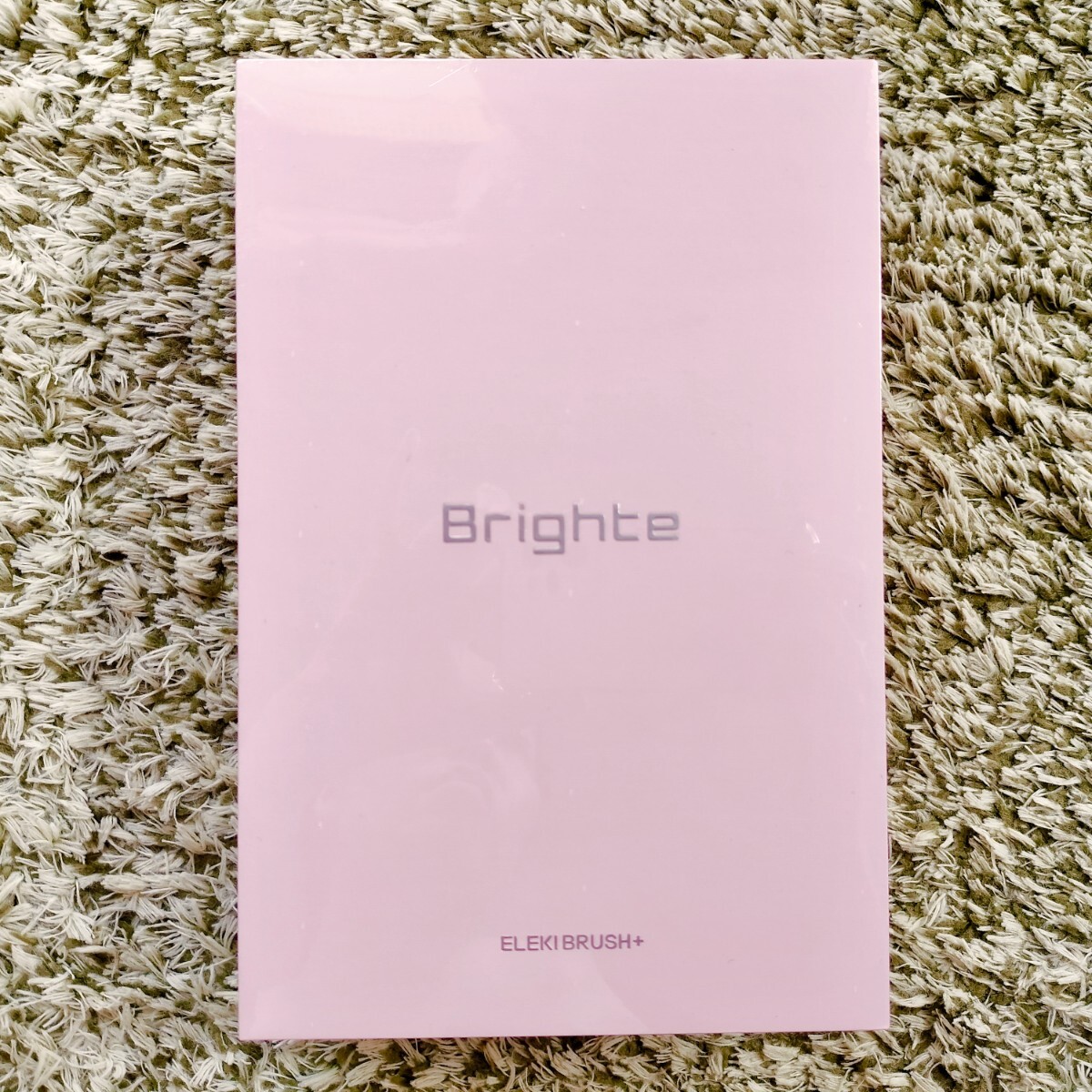 ブライト エレキブラシプラス ● Brighte ELEKI BRUSH+ ピンク ● 美顔器 BRT-FSB180
