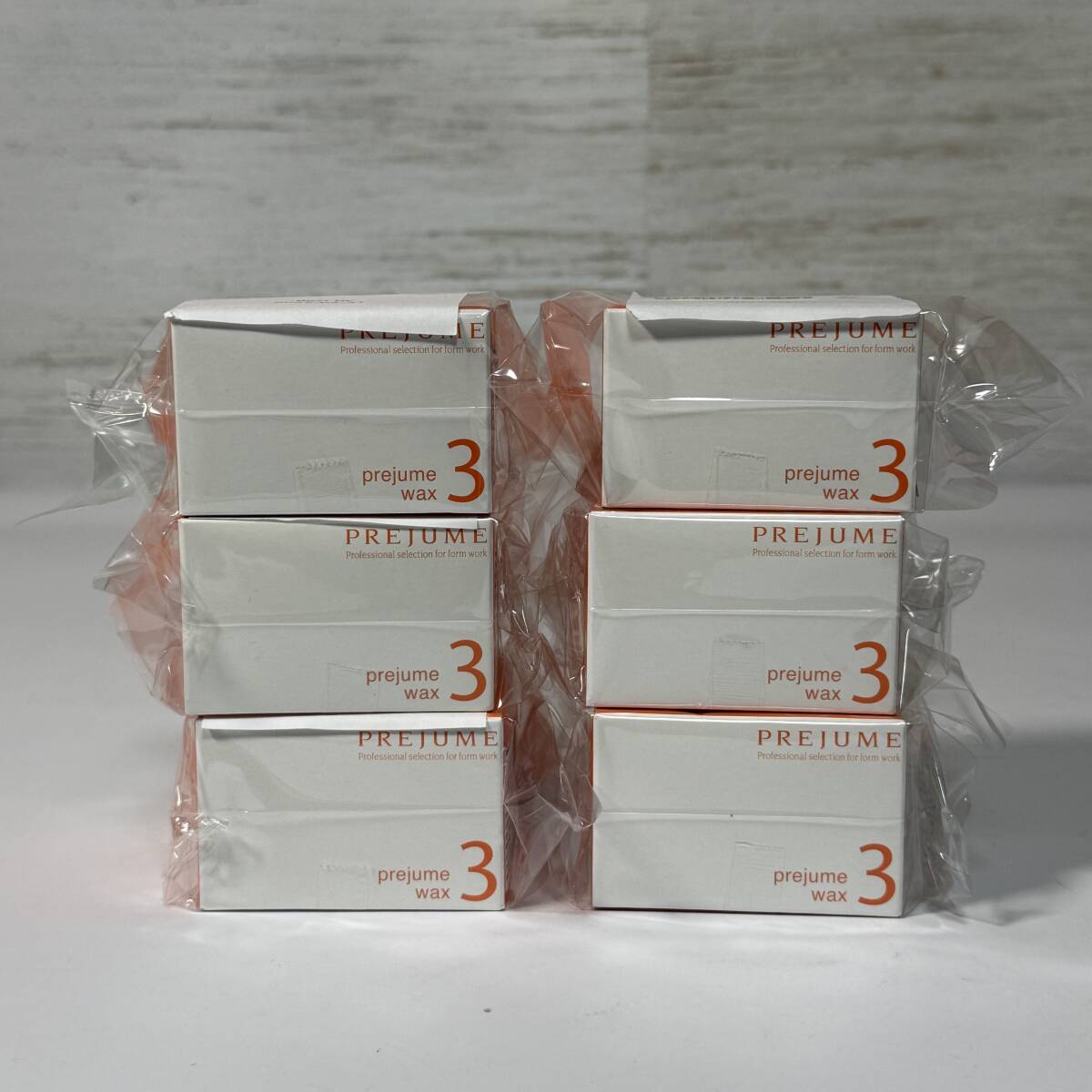 6個セット 新品 MILBON ミルボン プレジュームワックス3 ヘアワックス 90g 美容室専売品