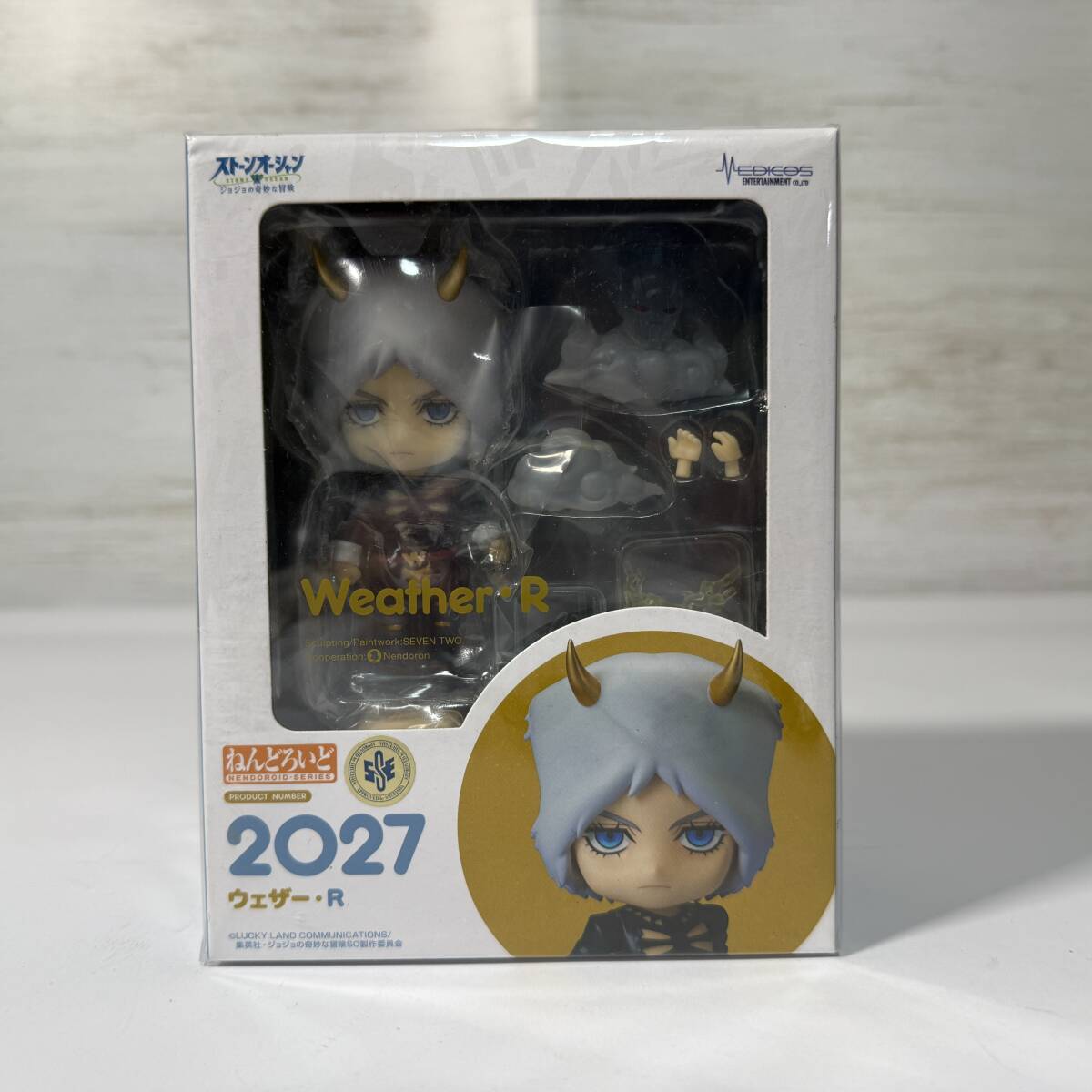 新品 ねんどろいど ジョジョの奇妙な冒険 第6部 ウェザー・R ウェザー・リポート フィギュア