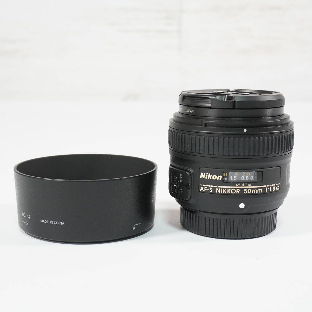 ニコン カメラレンズ AF-S NIKKOR 50mm 1:1.8G Φ58 動作未確認 ジャンク扱い NIKON