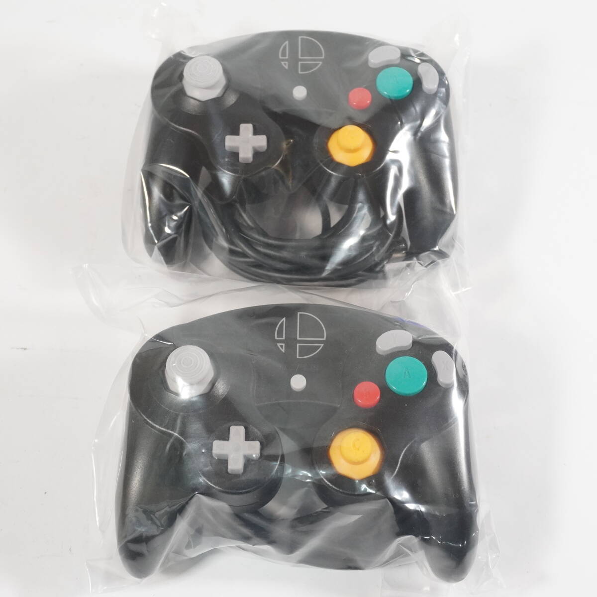 【美品】 ニンテンドー ゲームキューブ コントローラ スマブラブラック 2個セット DOL-003