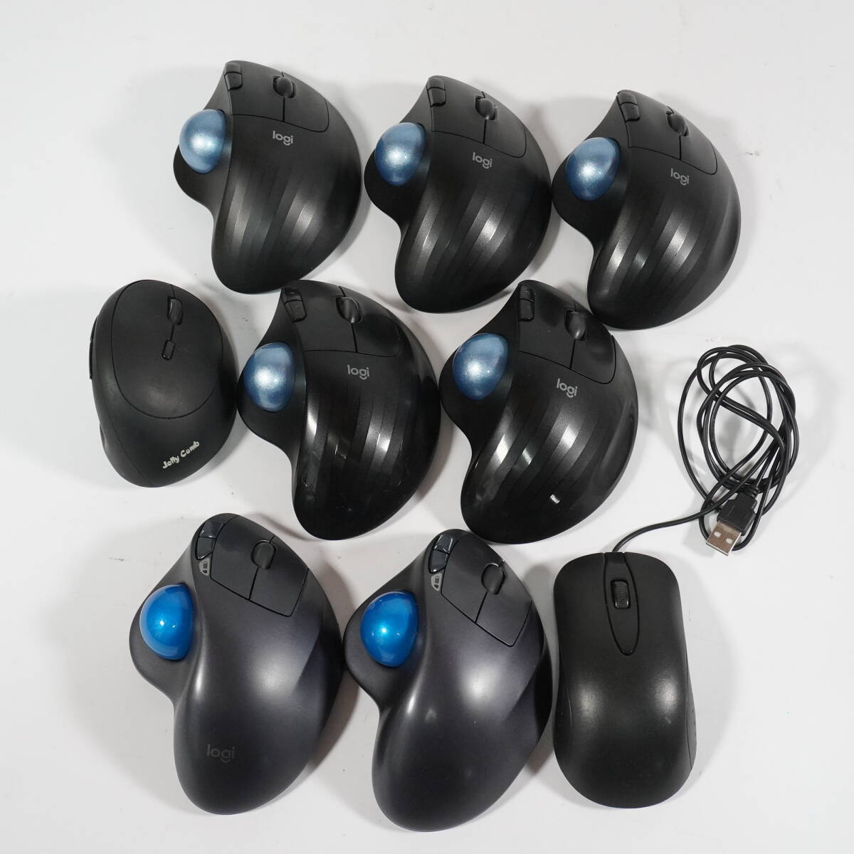 ロジクール ERGO M570 M575 S Jelly comb トラックボールマウス 9台 まとめ売り ロジクール製7台