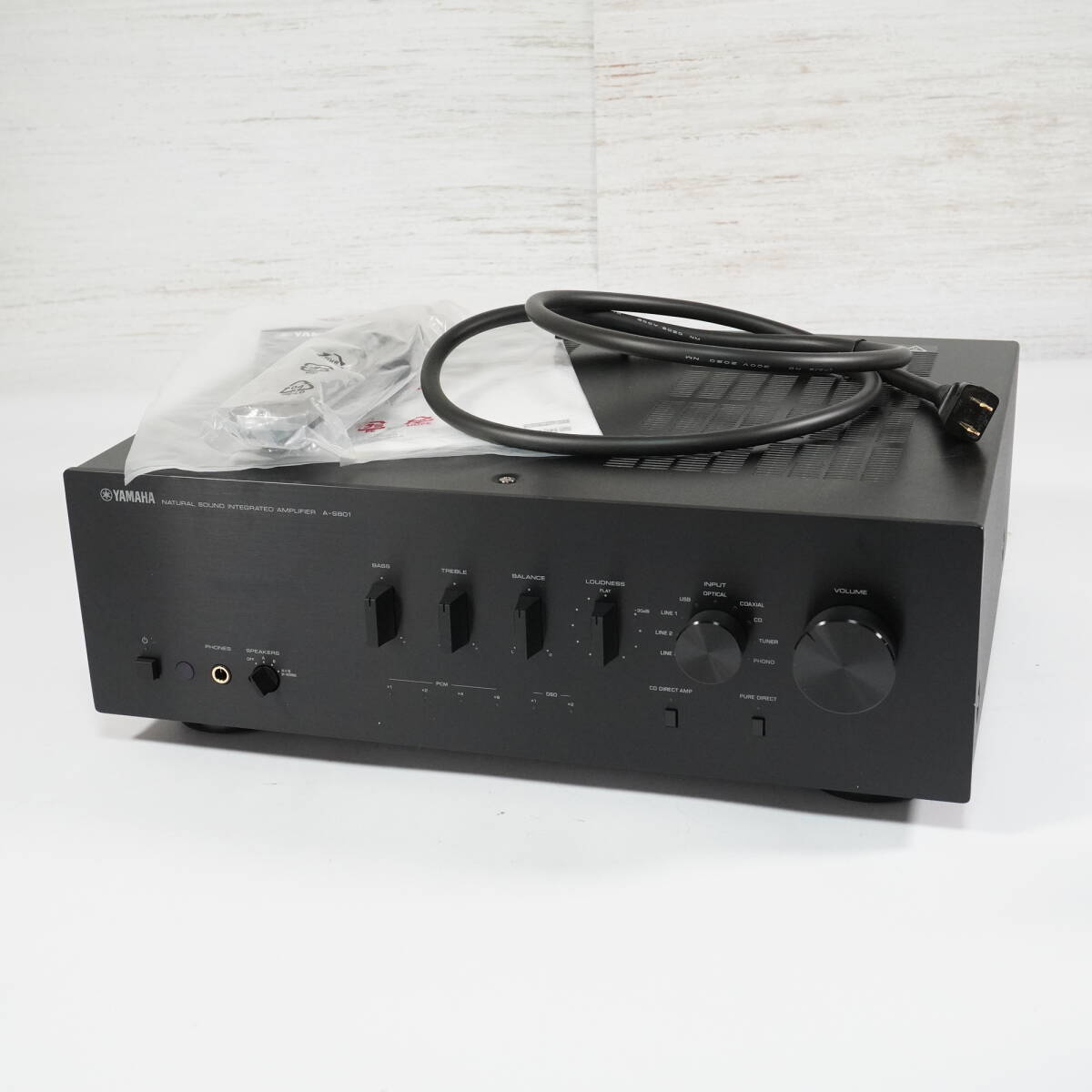 YAMAHA A-S801 ハイレゾ対応 プリメインアンプ ヤマハ 元箱付