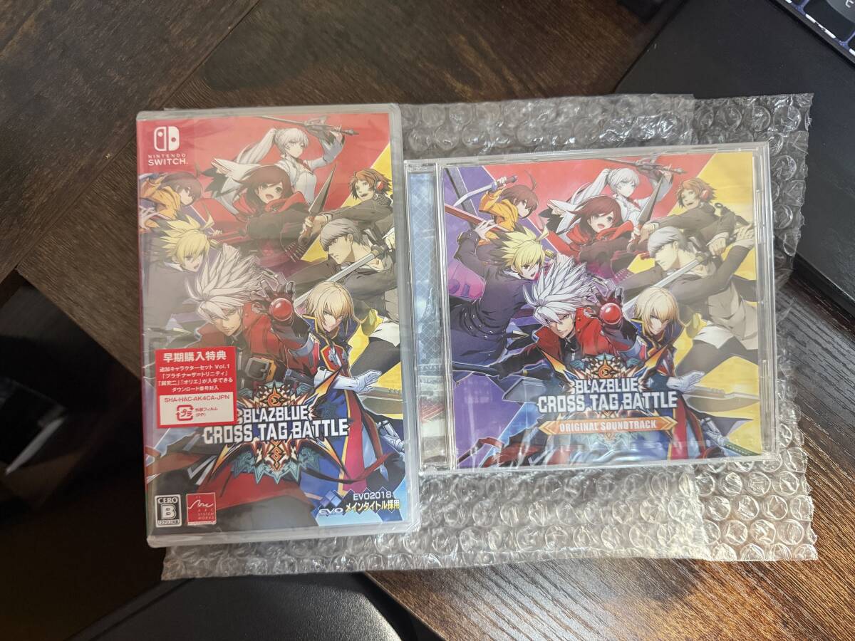 【サントラ付き】新品 ブレイブルー クロスタッグバトル BLAZBLUE CROSS TAG BATTLE