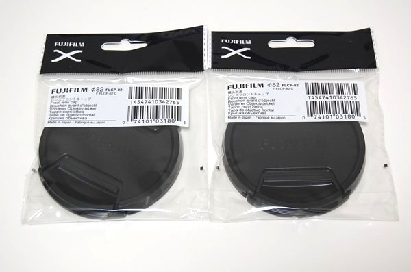 富士フィルム FUJIFILM 82mm用レンズキャップ FLCP-82 新品 2個セット