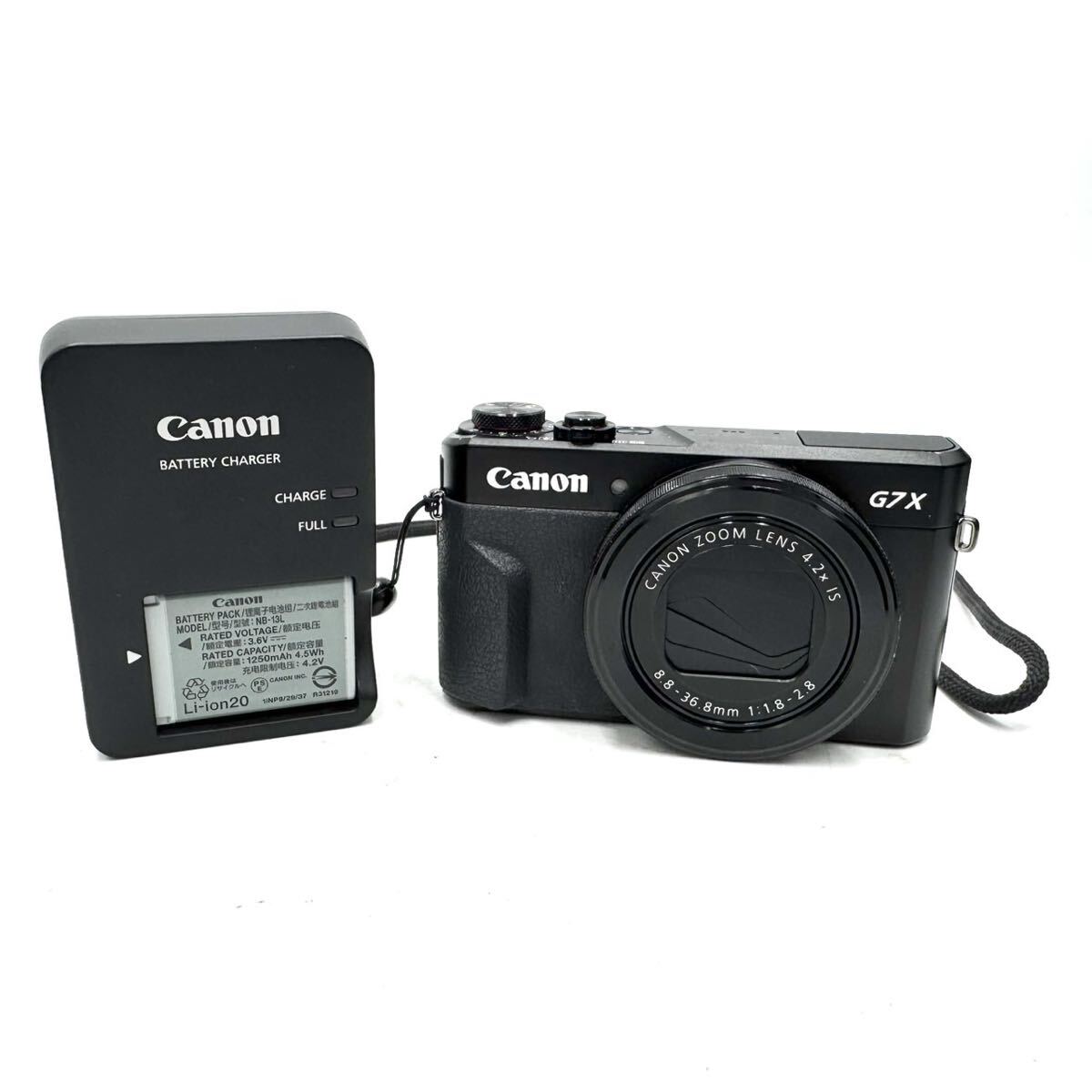Canon PowerShot G7X Mark II コンパクトデジタルカメラ キャノン ブラック