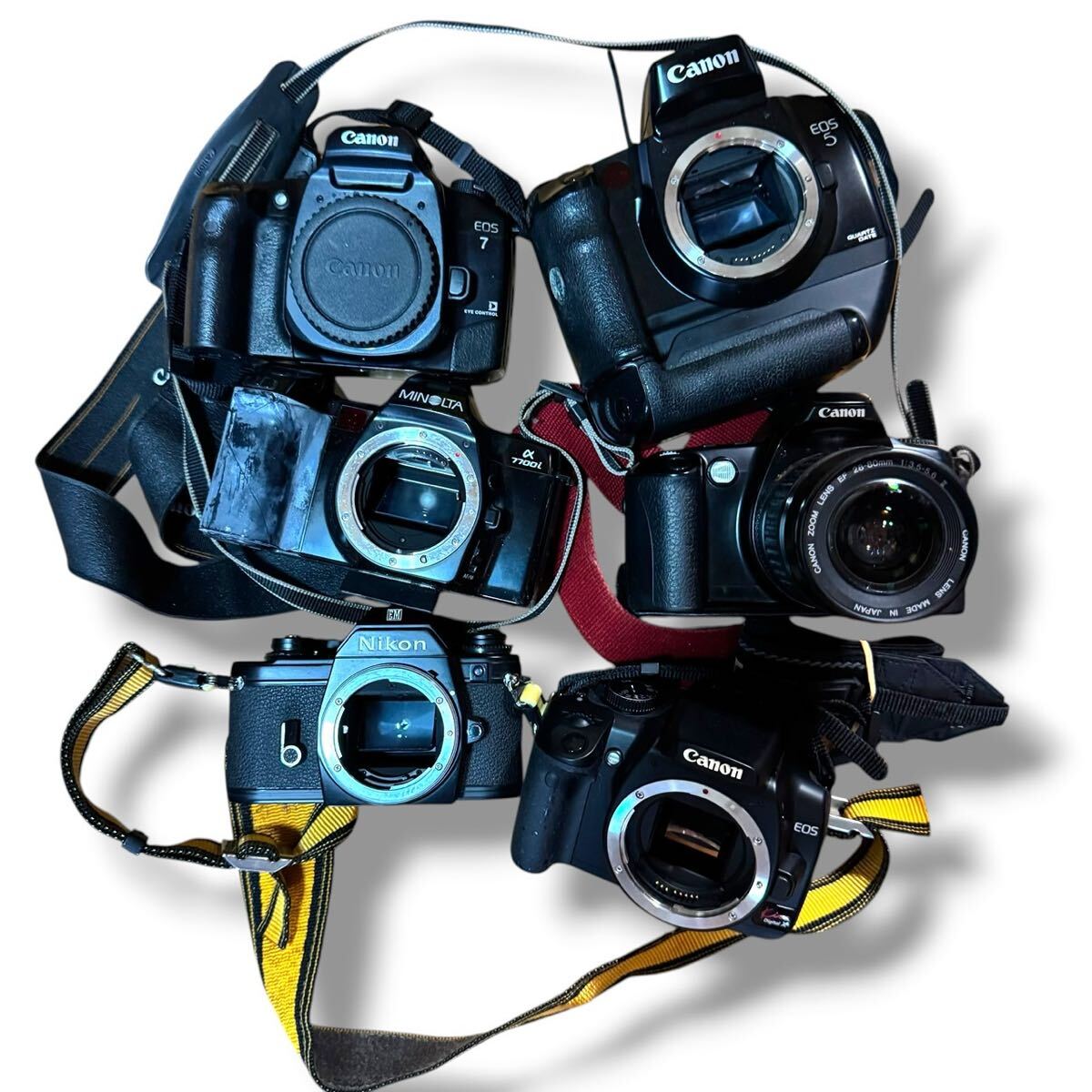 Canon Nikon カメラまとめ売り フィルムカメラ デジカメ ニコン キャノン ジャンク 動作未確認