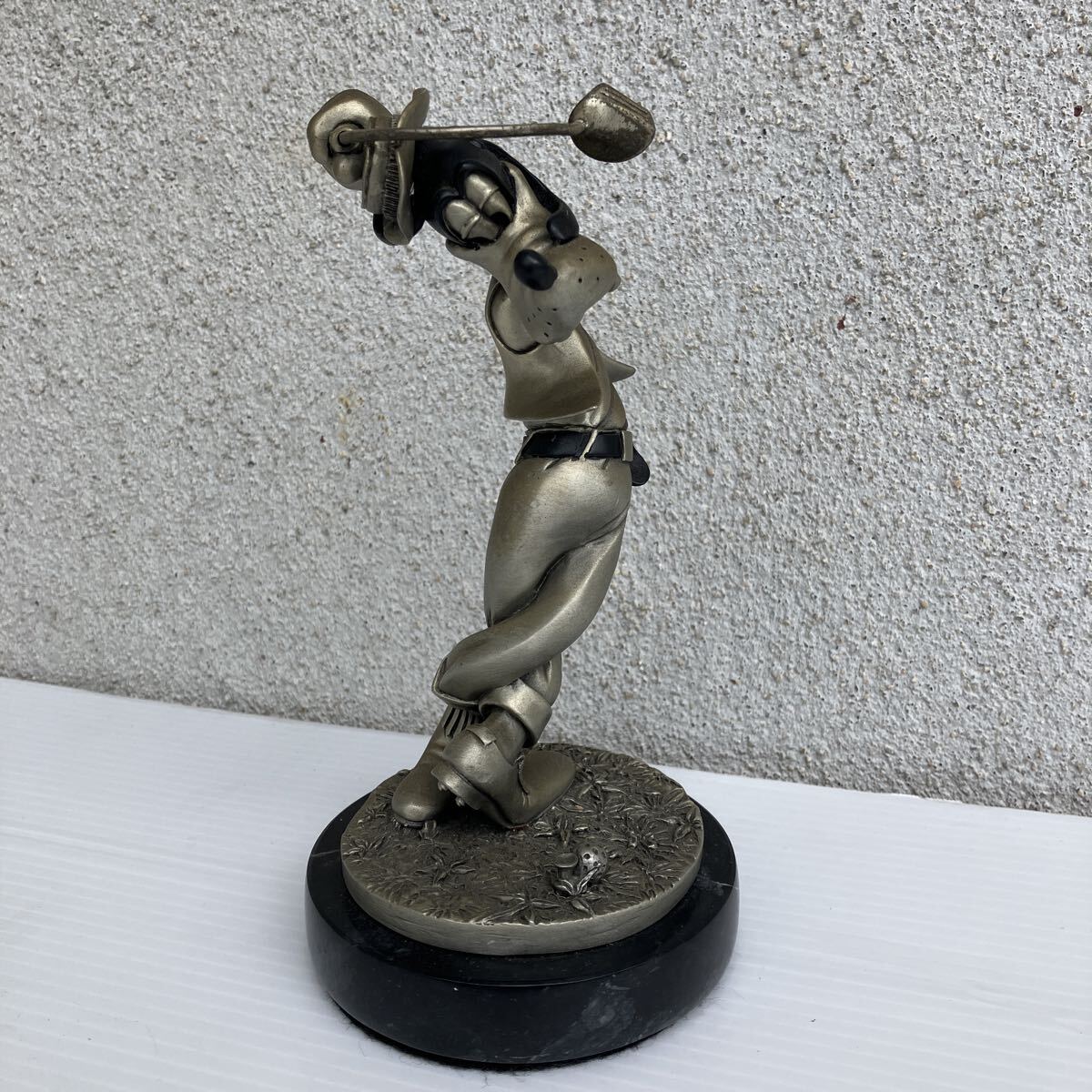1995年USA限定生産 Perfect Form 1153g グーフィー Chilmark社製 リミテッド ピューター 錫 MICKEY’S COUNTRY CLUB メタル グーフィー 