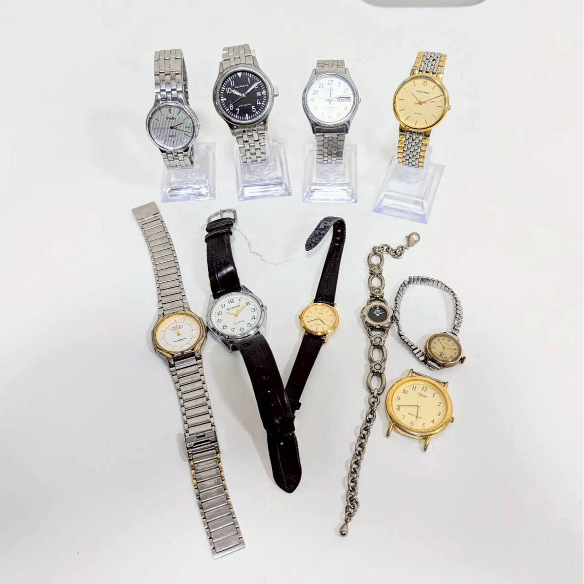 【ジャンク品】11点まとめ 腕時計 セイコー マリークワント クレーター アルバ など QZ メンズ レディース IT31J24UIVUZ B0413