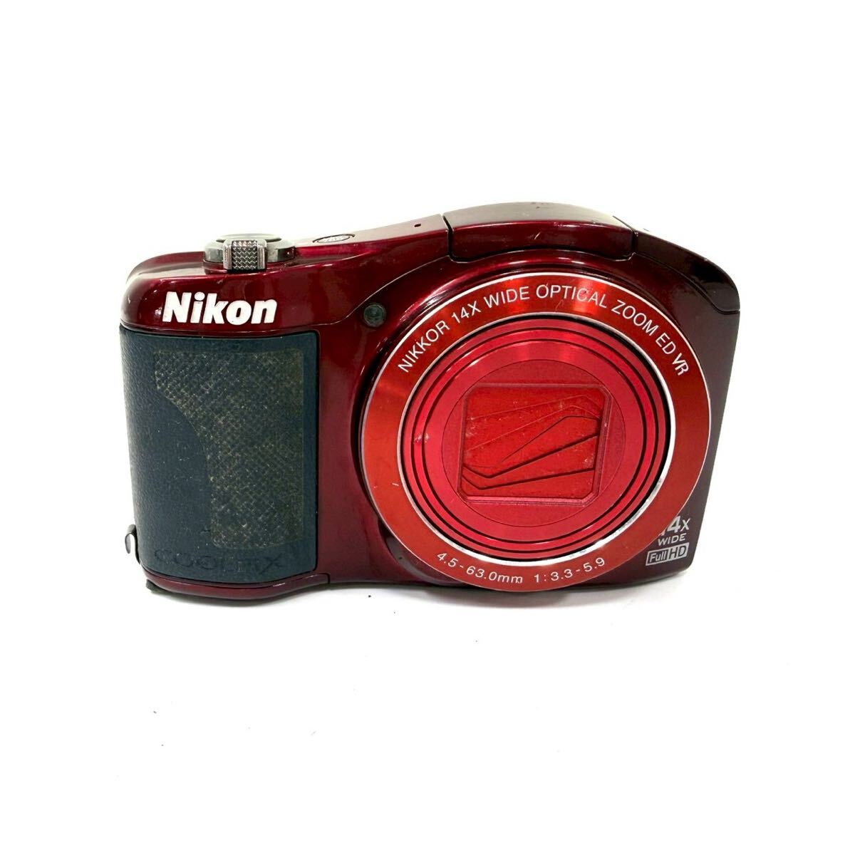 【ジャンク品】Nikon ニコン COOLPIX L610 クールピクス レッド デジタルカメラ デジカメ IT3RU4A8G528 A0427