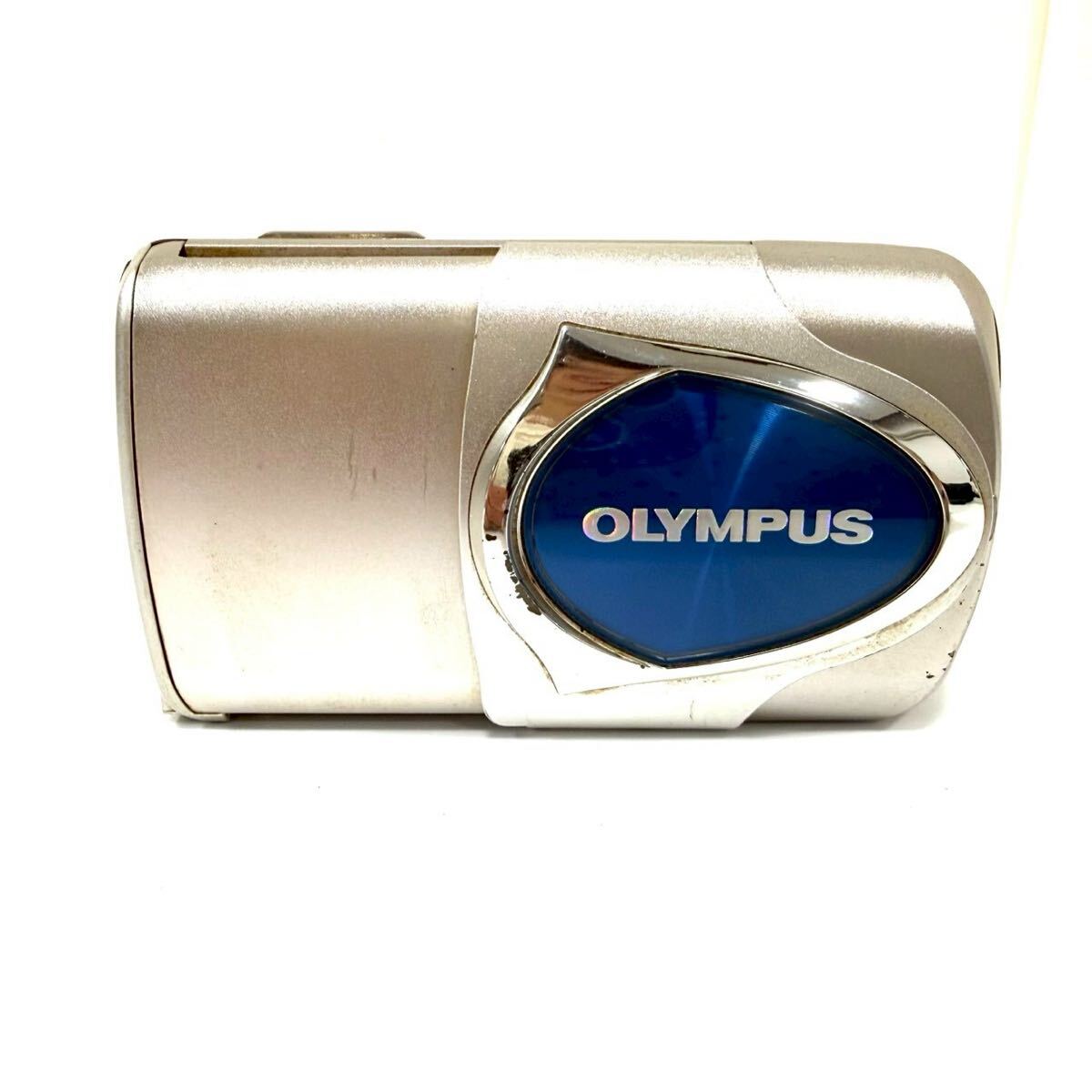 【動作未確認】OLYMPUS オリンパス μ -15 DIGITAL ミュー デジタルカメラ デジカメ ブルー ITEQ7LVNEN28 A0518