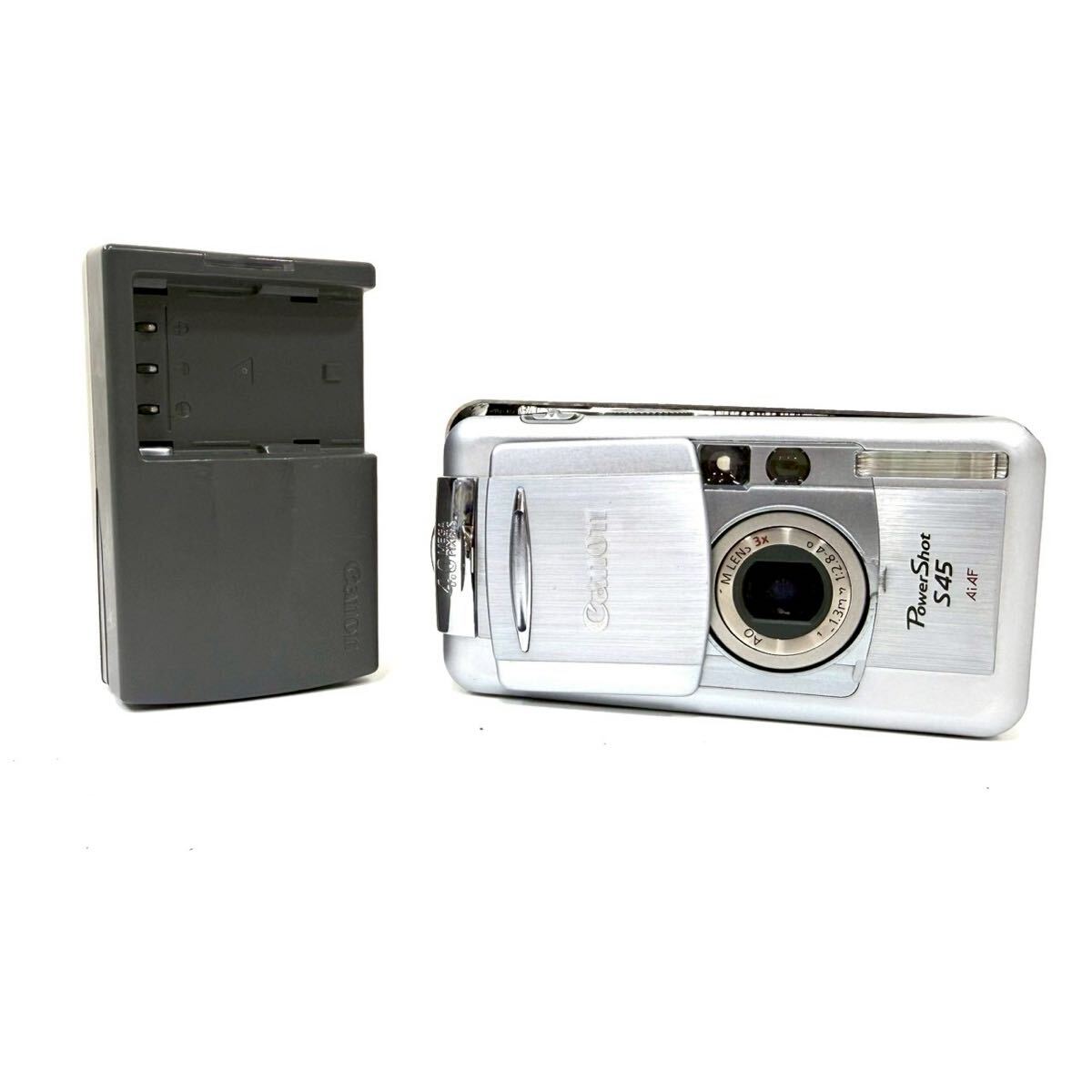 【ジャンク品】Canon キャノン Power Shot S45 パワーショット PC1033 シルバー デジタルカメラ デジカメ ITAEPNL3QD9G A0518
