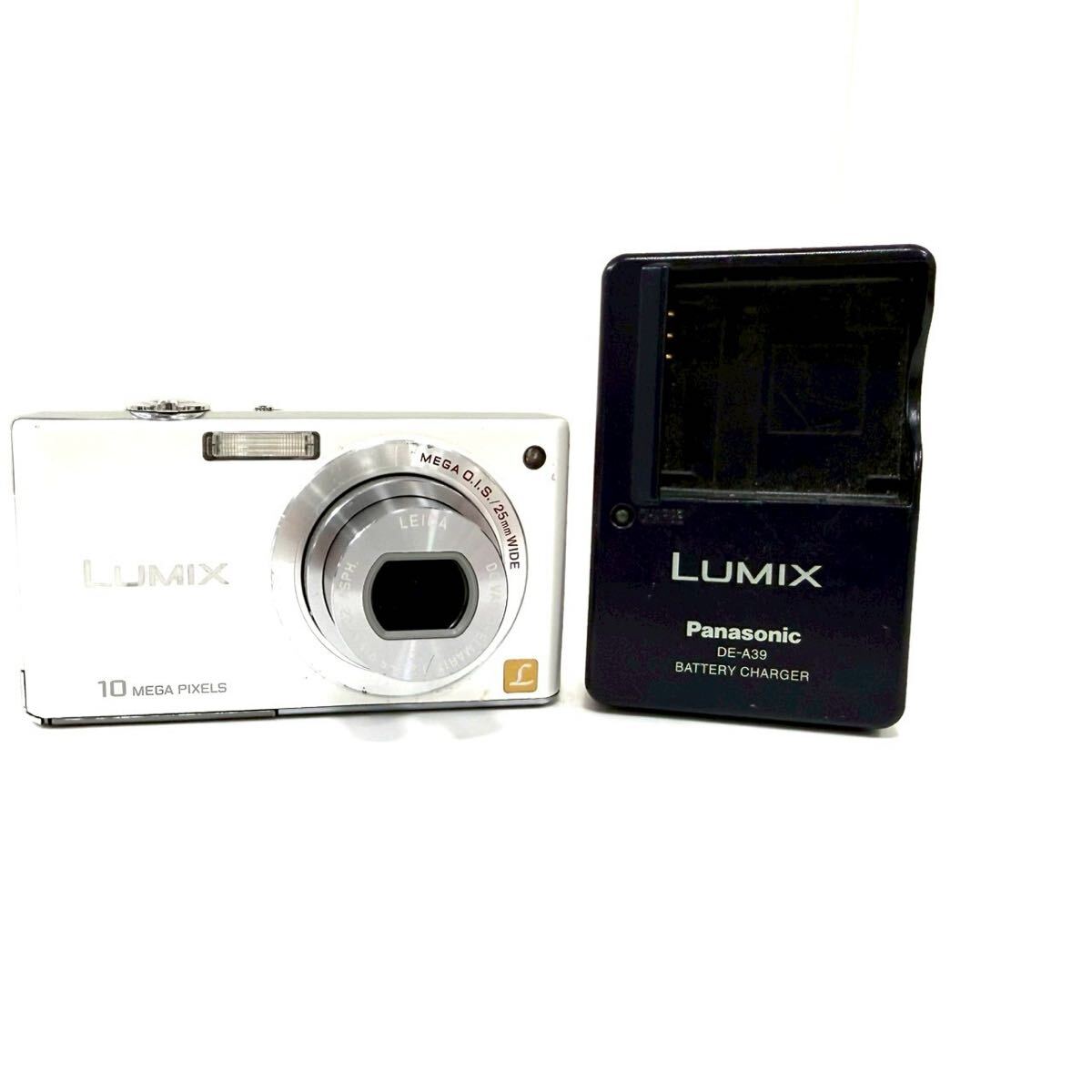 【ジャンク品】Panasonic パナソニック LUMIX ルミックス DMC-FX37 デジタルカメラ 通電 ITUVHM95P308 A0518