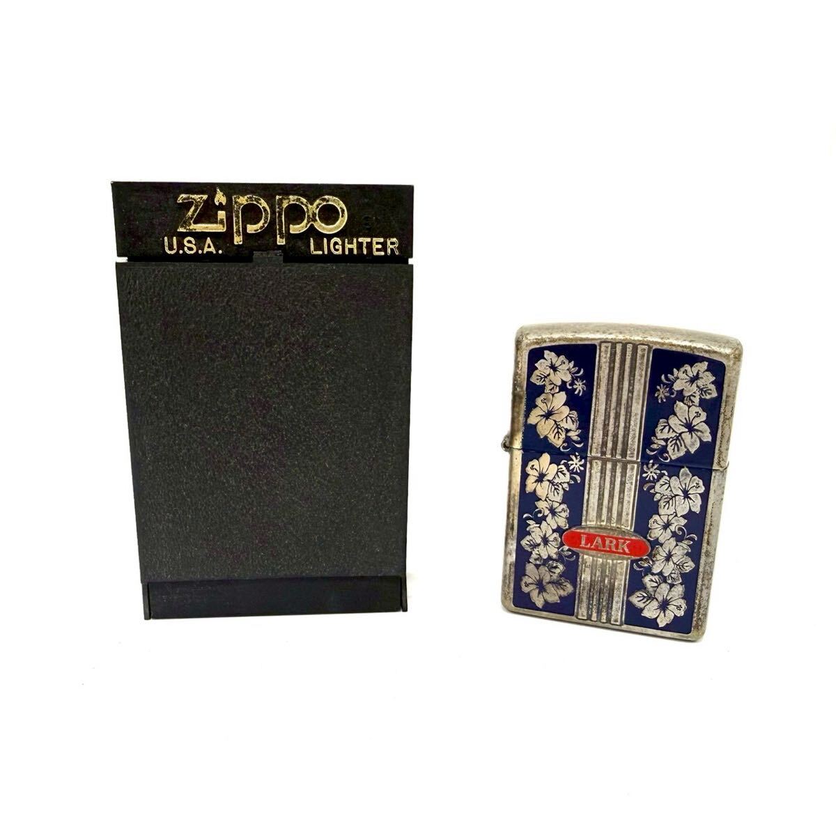 【火花あり】Zippo ジッポ LARK ラーク 500個限定 リミテッドエディション 懸賞品 限定品 ケース付き 喫煙グッズ ITRG3U6ULN8I E0504