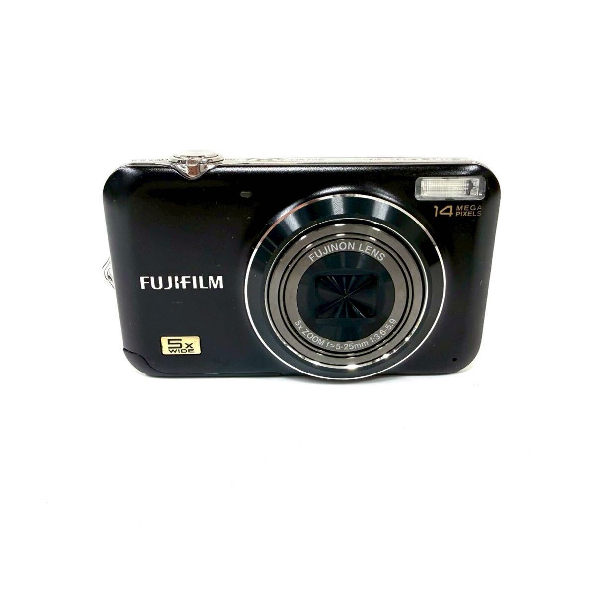 【動作未確認】FUJIFILM 富士フィルム FinePix ファインピクス JX280 ブラック 電池パック有 デジタルカメラ デジカメ ITZUSXS42H2U A0511