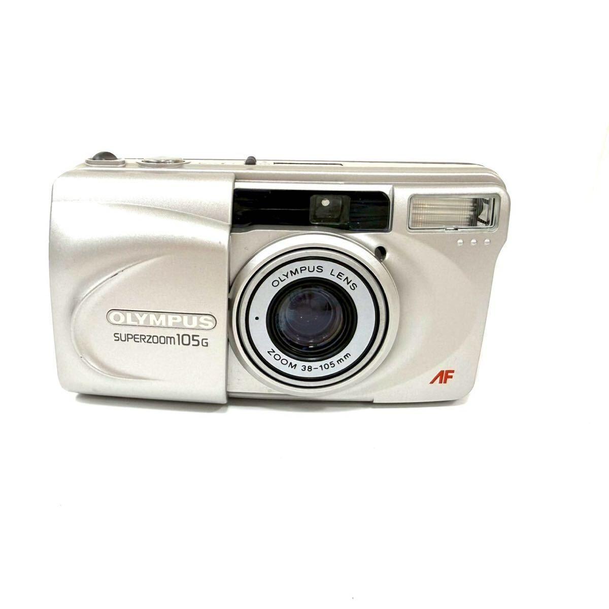 【動作未確認】OLYMPUS オリンパス SUPERZOOM 105G スーパーズーム フィルムカメラ ZOOM 38-105mm IT97TFVEL22G A0511